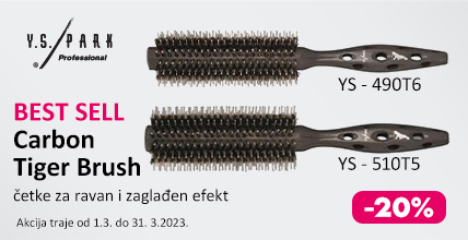 Curl Shine Styler Tiger Brush četke za feniranje -20% - 4look Store