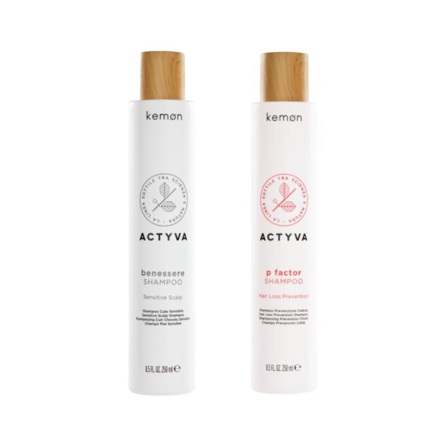 Kemon Benessere Shampoo & Kemon P Factor Shampoo
