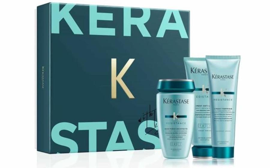 Blagdanski poklon paket Kerastase Resistance na 4lookstore-u