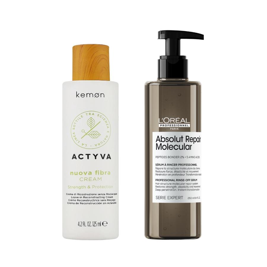 Kemon Nuova Fibra Cream, L’Oréal Professionnel Absolut repair molecular serum na 4lookstore.com