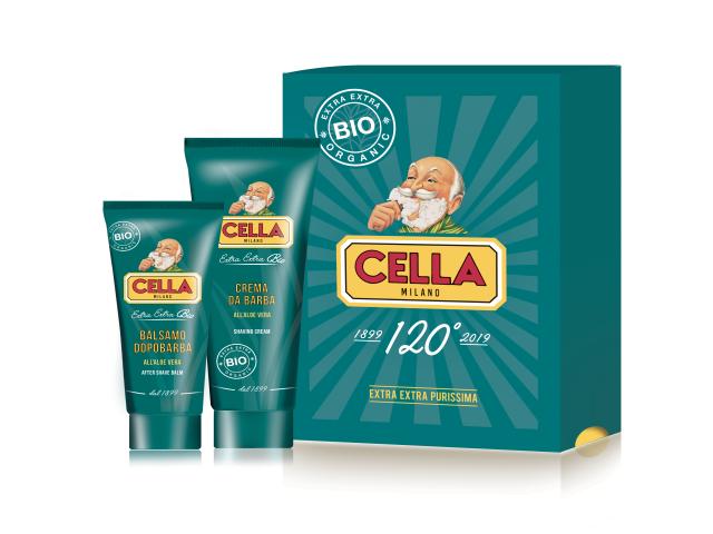 Poklon paket proizvoda za brijanje Cella Milano Bio