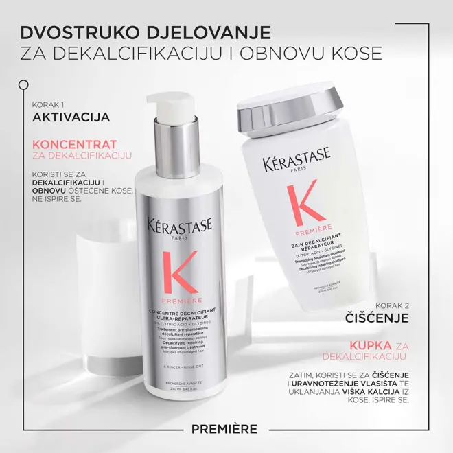 Première predtretman za kosu