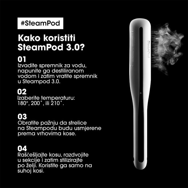 SteamPod 3.0 profesionalna pegla za kosu