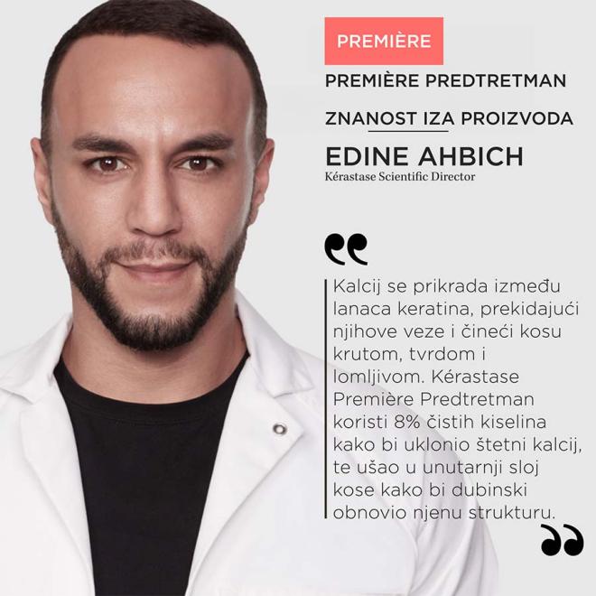 Première predtretman za kosu