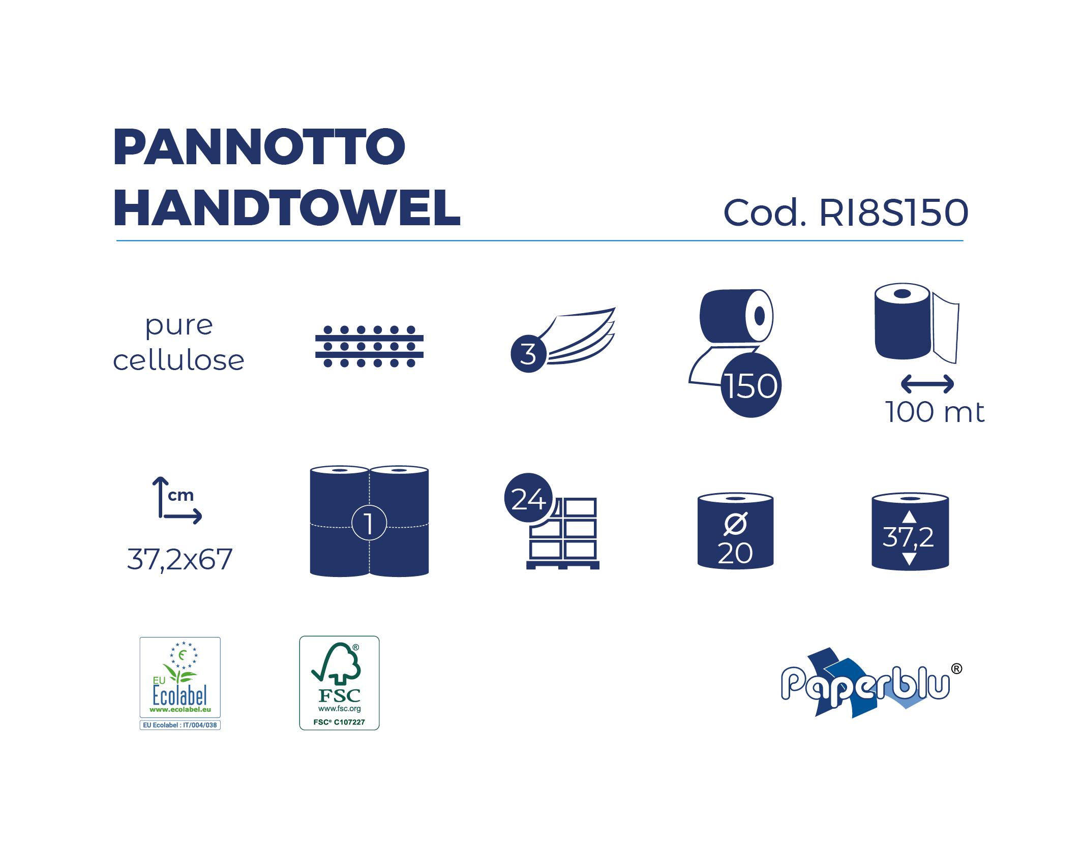 Papirnati ručnici 150/1