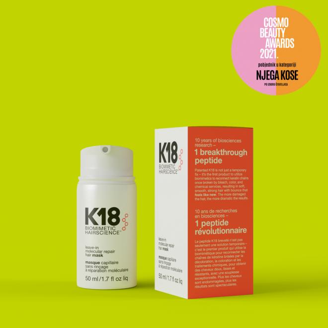 K18 - Leave-In Molecular Repair Hair Mask - 50ml