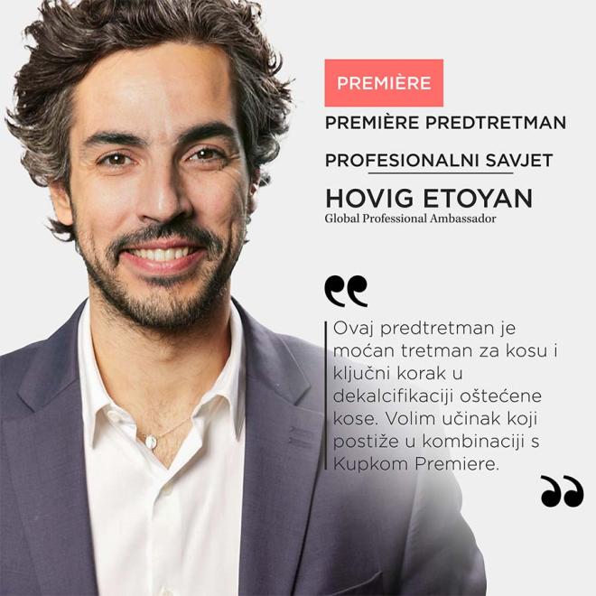 Première predtretman za kosu