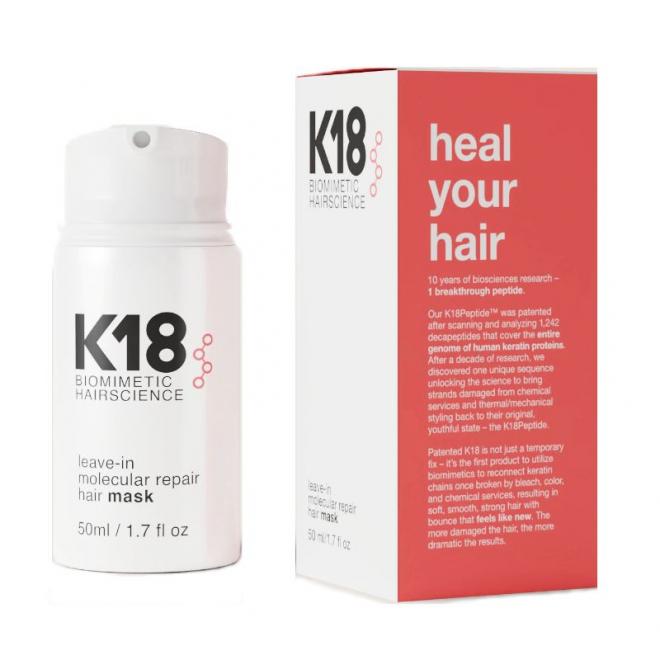 K18 - Leave-In Molecular Repair Hair Mask - 50ml