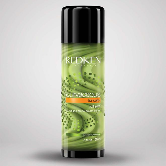 Curvaceous Full Swirl Curly & Wavy Hair Cream Serum