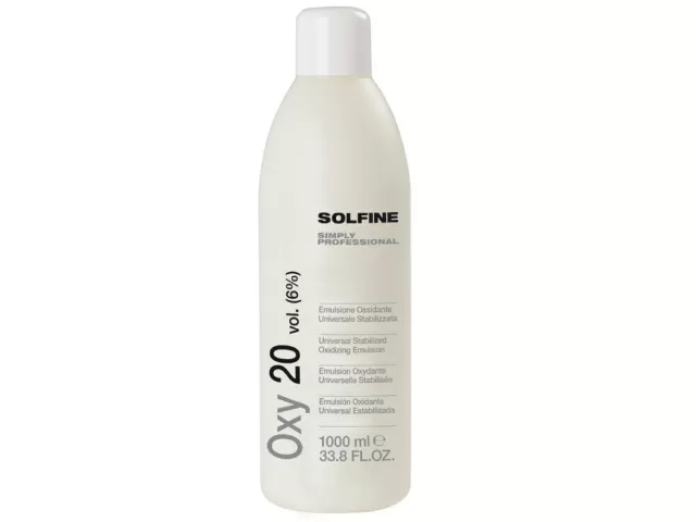 Solfine Oxy 20 Vol. (6 %) - Hidrogen za kosu 1000ml