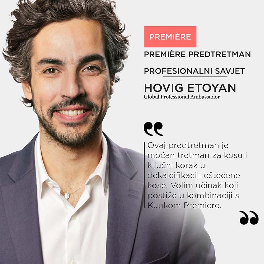 Première predtretman za kosu