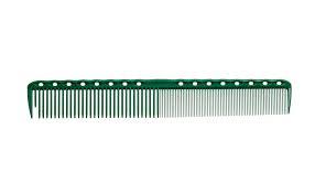 YS - 336 Fine Cutting Comb Zeleni