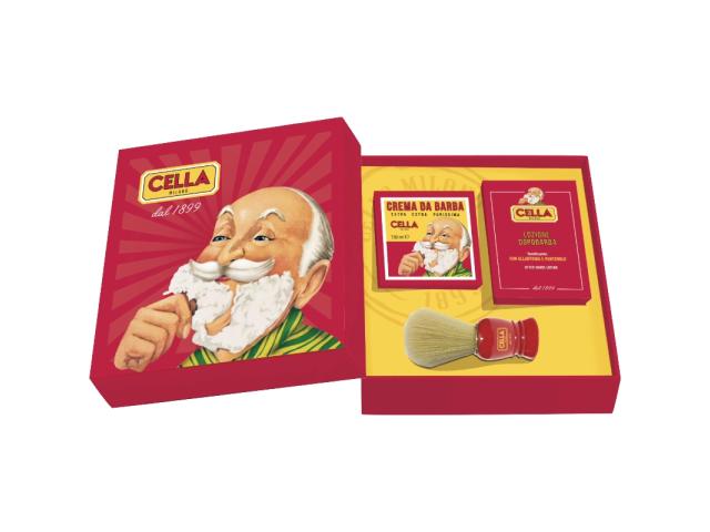 Set Beard Cream, After Save Lotion & Shaving Brush