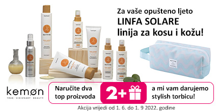 Za vaše opušteno ljeto LINFA SOLARE linija za kosu i kožu